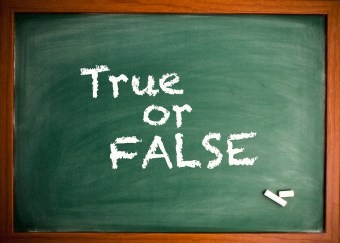 Blackboard with chalk